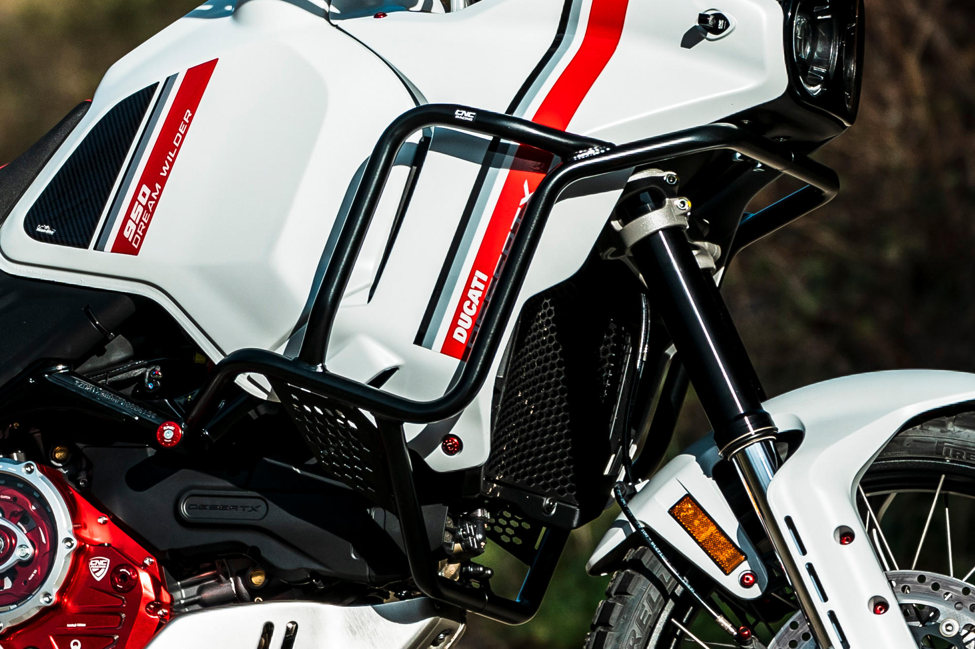 CNC Racing Crash Bars Engine Protector for the Ducati DesertX CNC Racing Crash Bars Engine Protector for the Ducati DesertX